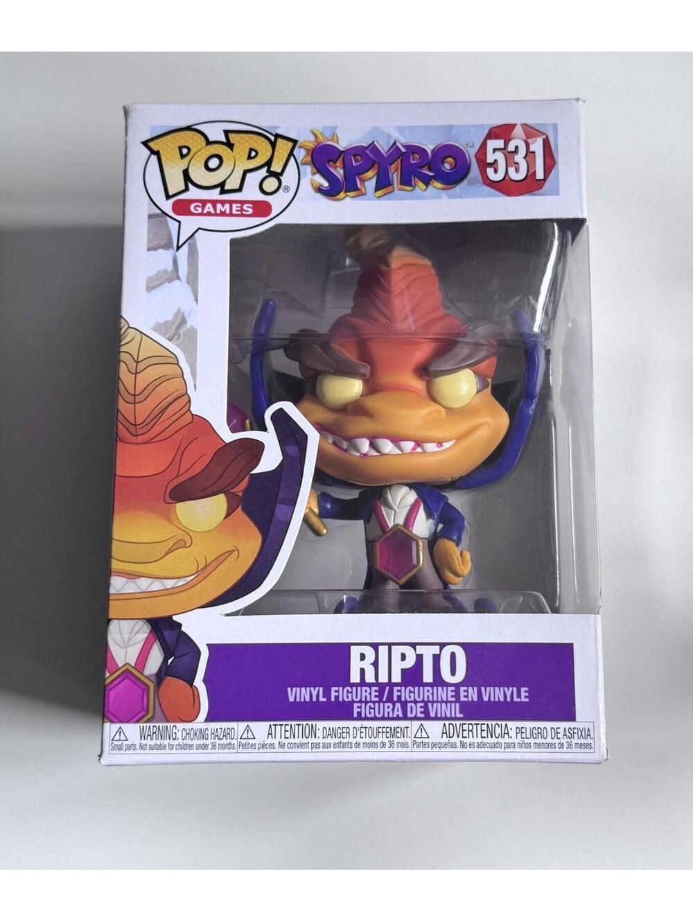 Funko Pop! Games Ripto #531 Vinyl Figure - Picture 2 of 7